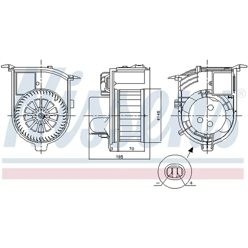 Vnútorný ventilátor 87843 /NISSENS/ - obr. 4