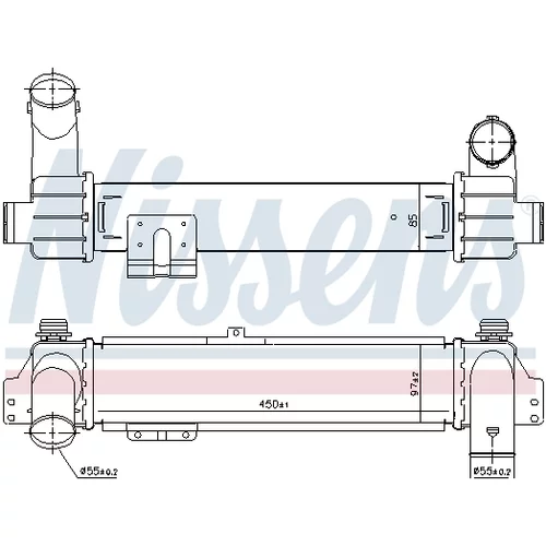 Chladič plniaceho vzduchu 96215 /NISSENS/ - obr. 6