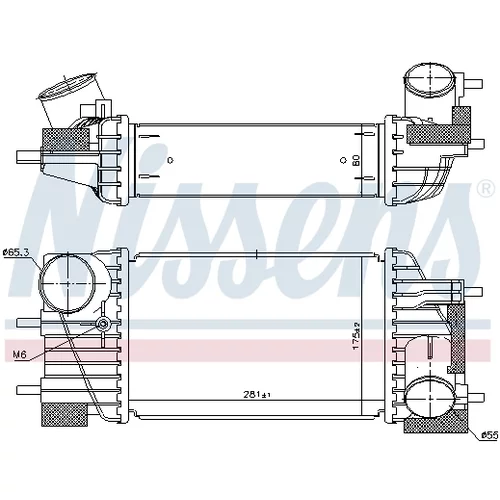 Chladič plniaceho vzduchu 96360 /NISSENS/ - obr. 8
