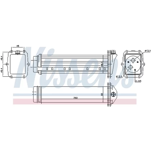 Chladič plniaceho vzduchu 96432 /NISSENS/ - obr. 4