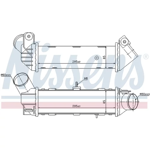Chladič plniaceho vzduchu 96796 /NISSENS/ - obr. 5