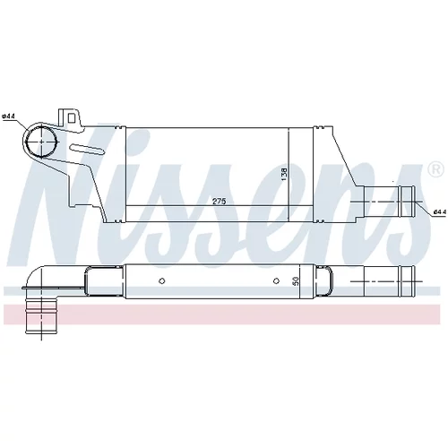 Chladič plniaceho vzduchu 96898 /NISSENS/ - obr. 5