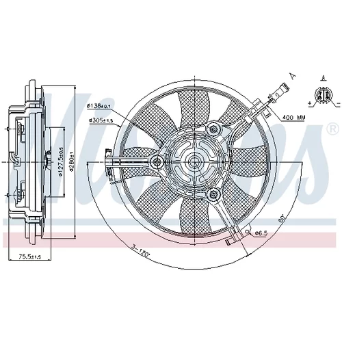Ventilátor chladenia motora 85691 /NISSENS/ - obr. 5