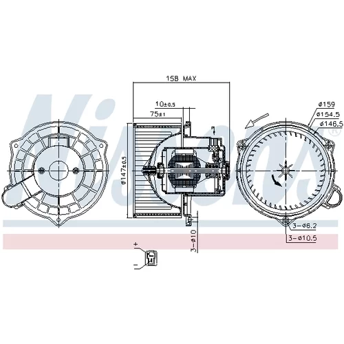 Vnútorný ventilátor 87234 /NISSENS/ - obr. 4