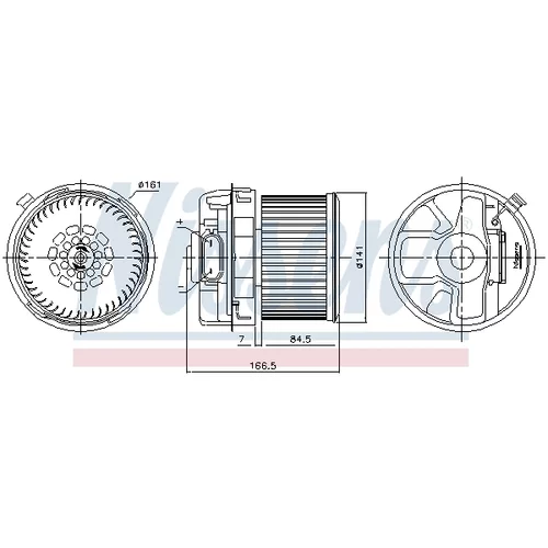 Vnútorný ventilátor 87351 /NISSENS/ - obr. 5