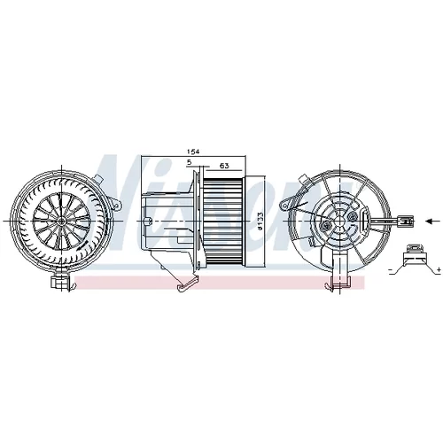 Vnútorný ventilátor 87391 /NISSENS/ - obr. 5