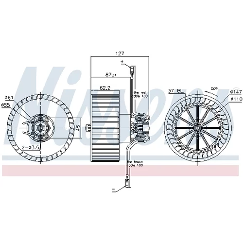 Vnútorný ventilátor 87402 /NISSENS/ - obr. 4