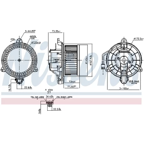 Vnútorný ventilátor 87580 /NISSENS/ - obr. 5