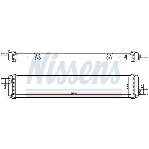 Chladič motora 606792 /NISSENS/ - obr. 4