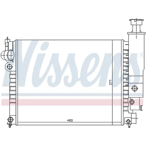 Chladič motora 63524 /NISSENS/ - obr. 4