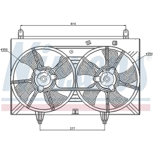 Ventilátor chladenia motora 85615 /NISSENS/ - obr. 6
