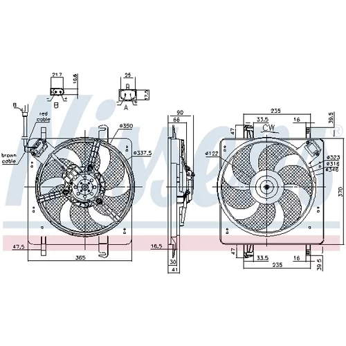 Ventilátor chladenia motora 85835 /NISSENS/ - obr. 5