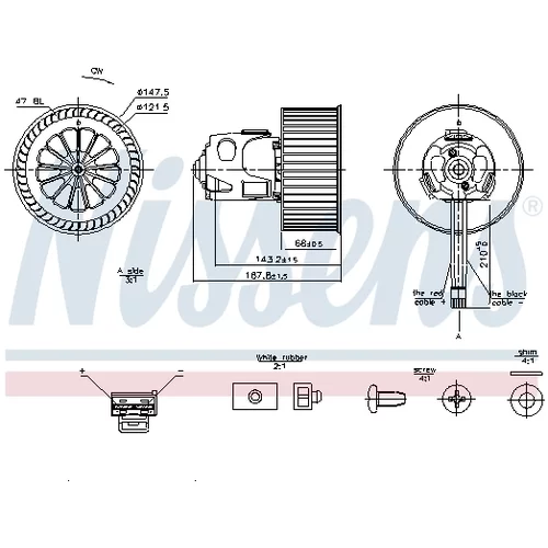 Vnútorný ventilátor 87240 /NISSENS/ - obr. 5