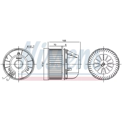 Vnútorný ventilátor 87488 /NISSENS/ - obr. 5