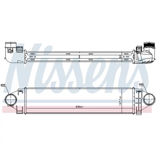 Chladič plniaceho vzduchu 96368 /NISSENS/ - obr. 5