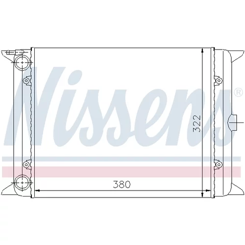 Chladič motora 65140 /NISSENS/ - obr. 5