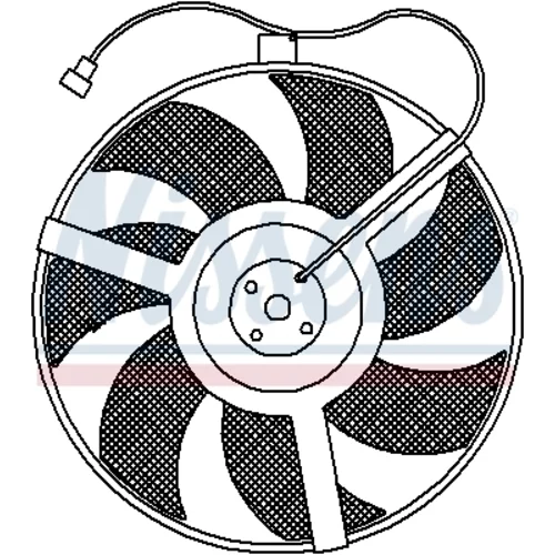 Ventilátor chladenia motora NISSENS 85977