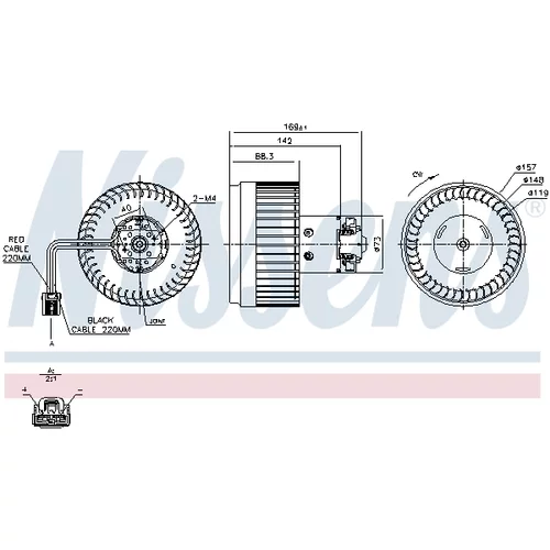 Vnútorný ventilátor 87036 /NISSENS/ - obr. 5