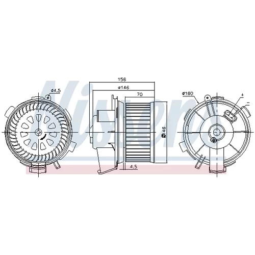 Vnútorný ventilátor 87181 /NISSENS/ - obr. 5