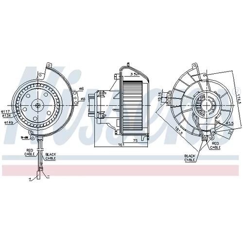 Vnútorný ventilátor 87188 /NISSENS/ - obr. 7