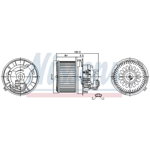 Vnútorný ventilátor 87261 /NISSENS/ - obr. 5
