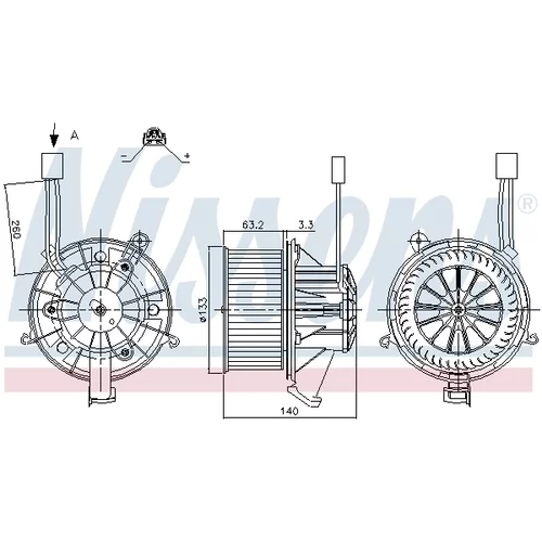 Vnútorný ventilátor 87264 /NISSENS/ - obr. 4