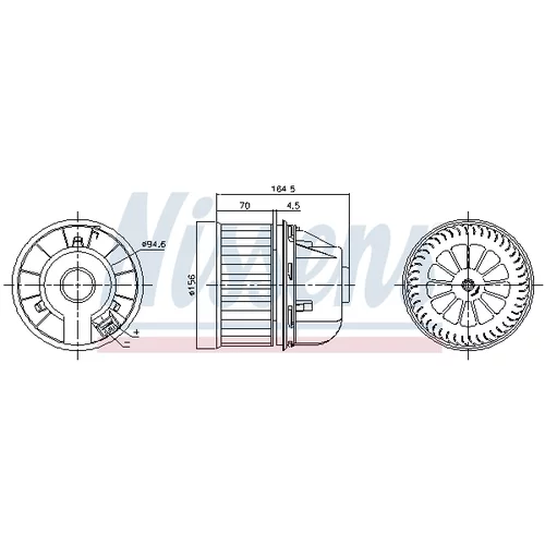 Vnútorný ventilátor 87818 /NISSENS/ - obr. 5
