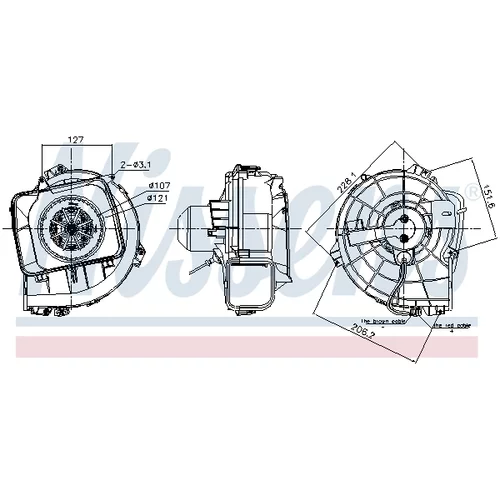Vnútorný ventilátor 87837 /NISSENS/ - obr. 6