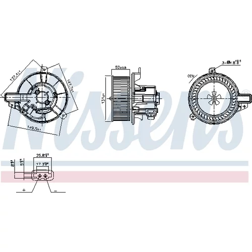 Vnútorný ventilátor 87877 /NISSENS/ - obr. 5