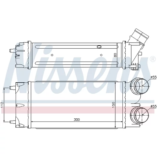 Chladič plniaceho vzduchu 96626 /NISSENS/ - obr. 5