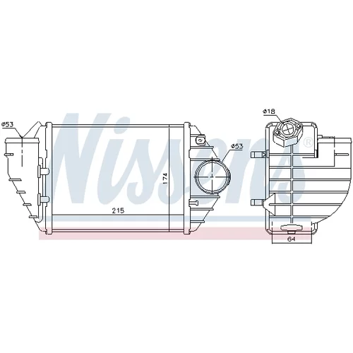 Chladič plniaceho vzduchu 96690 /NISSENS/ - obr. 4