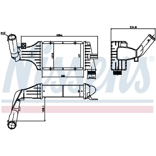 Chladič plniaceho vzduchu 96788 /NISSENS/ - obr. 5