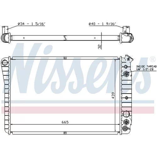 Chladič motora 67600 /NISSENS/ - obr. 4