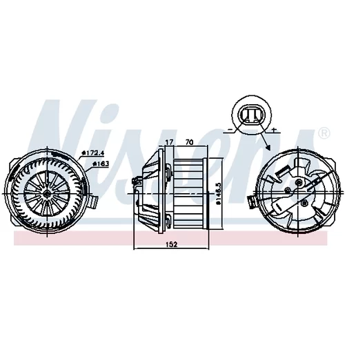 Vnútorný ventilátor 87228 /NISSENS/ - obr. 4