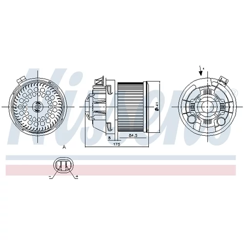 Vnútorný ventilátor 87257 /NISSENS/ - obr. 4