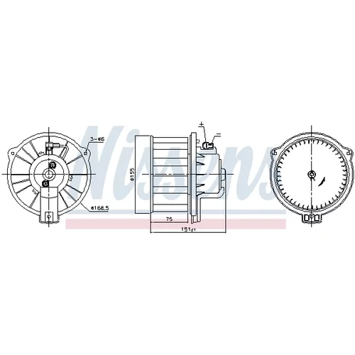 Vnútorný ventilátor 87796 /NISSENS/ - obr. 5