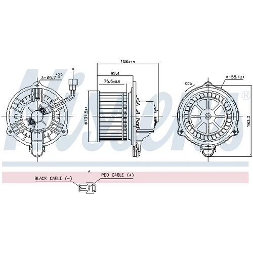 Vnútorný ventilátor 87820 /NISSENS/ - obr. 4