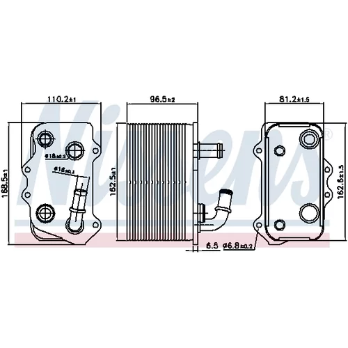 Chladič oleja automatickej prevodovky 90934 /NISSENS/ - obr. 6