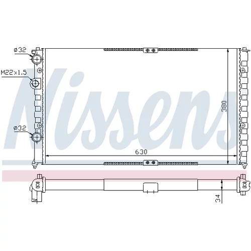 Chladič motora 65290 /NISSENS/ - obr. 4
