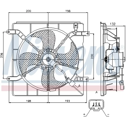 Ventilátor chladenia motora 85046 /NISSENS/ - obr. 5