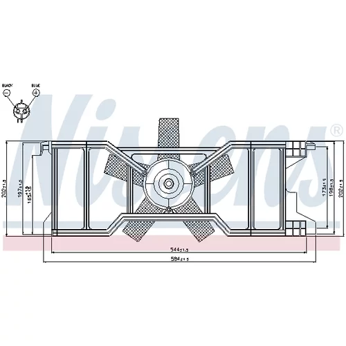 Ventilátor chladenia motora 85630 /NISSENS/ - obr. 5