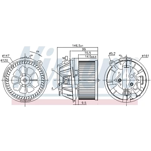 Vnútorný ventilátor 87481 /NISSENS/ - obr. 5