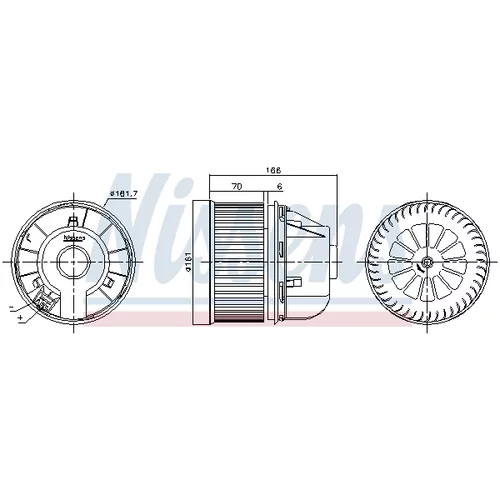 Vnútorný ventilátor 87490 /NISSENS/ - obr. 5