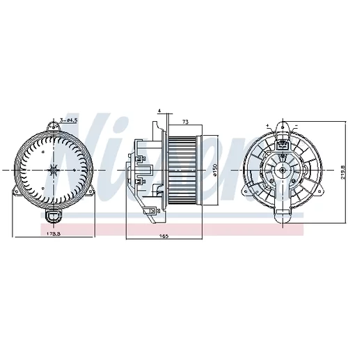 Vnútorný ventilátor 87536 /NISSENS/ - obr. 5
