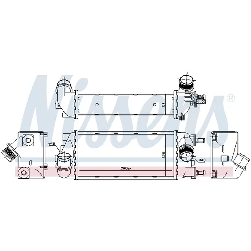 Chladič plniaceho vzduchu 96271 /NISSENS/ - obr. 5