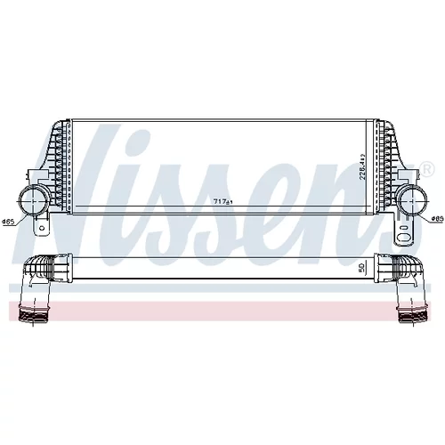 Chladič plniaceho vzduchu 96571 /NISSENS/ - obr. 5
