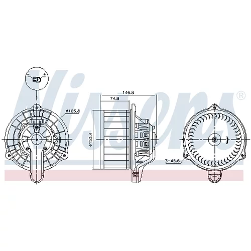 Vnútorný ventilátor 87564 /NISSENS/ - obr. 5