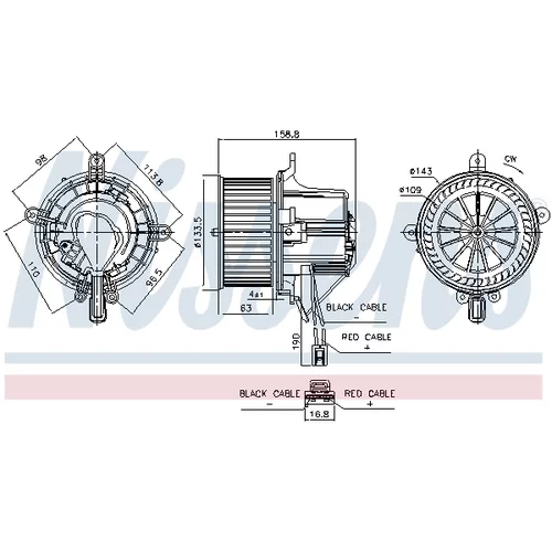 Vnútorný ventilátor 87760 /NISSENS/ - obr. 6