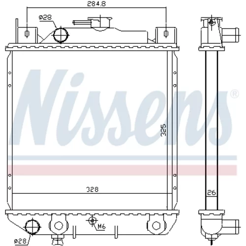 Chladič motora 64083 /NISSENS/ - obr. 4