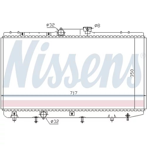 Chladič motora 648321 /NISSENS/ - obr. 4